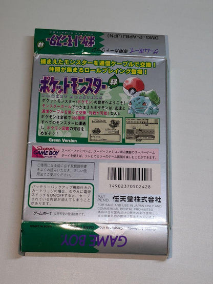 Pokémon Green (Game Boy) Pokémon