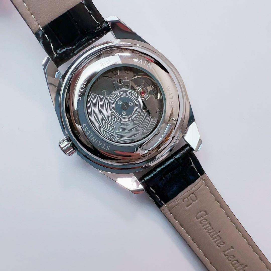 Original High-Quality Automatic Winding Watch II [BLACK×WHITE] WHITE