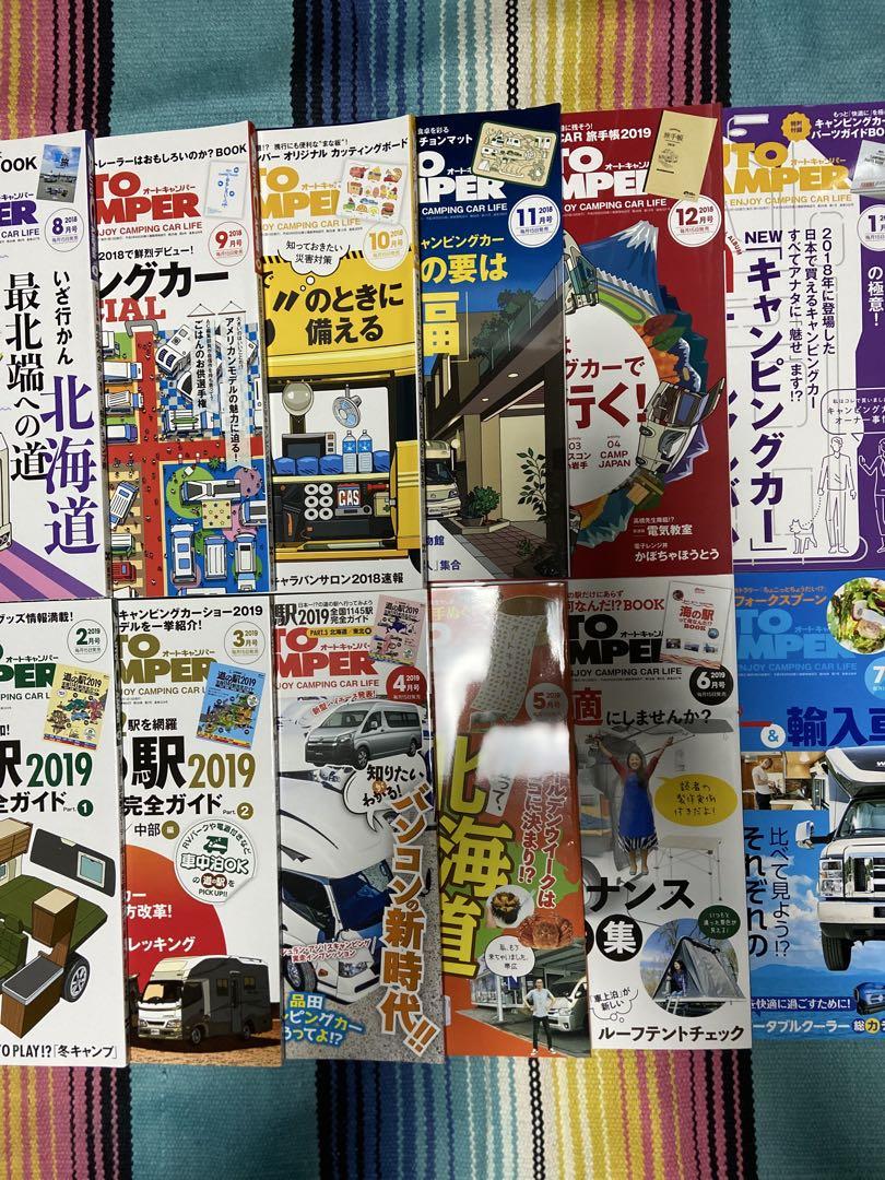 Auto Camper 12 Volumes (August 2018 - July 2019)