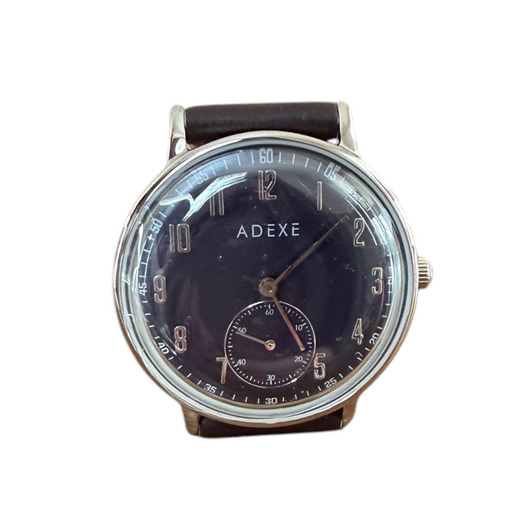 New ADEXE Analog Watch Blue Dark Brown