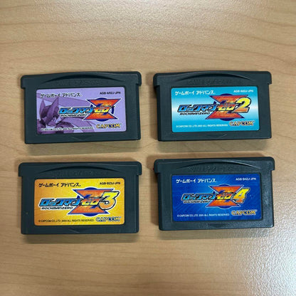 Mega Man Zero 1 2 3 4 Set