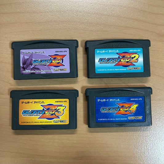 Mega Man Zero 1 2 3 4 Set