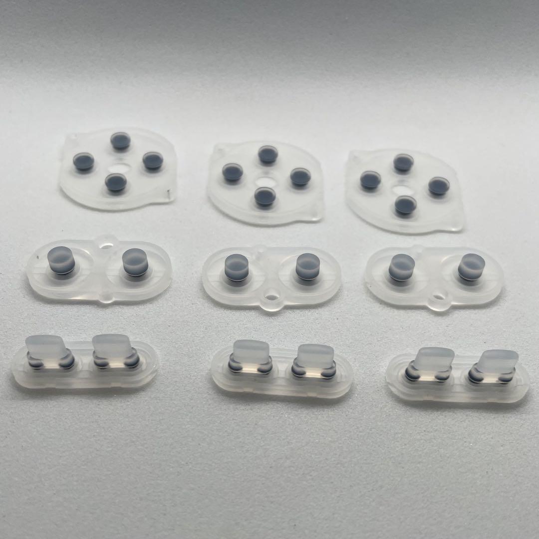 Game Boy Color Game Pad Set (Clear) 3-Pack