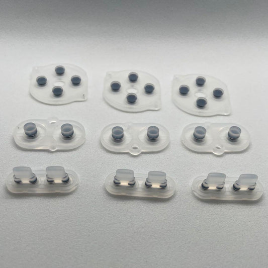 Game Boy Color Game Pad Set (Clear) 3-Pack