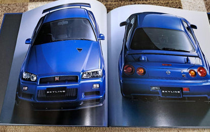 Nissan Skyline 34GTR Original Catalog Excellent Condition