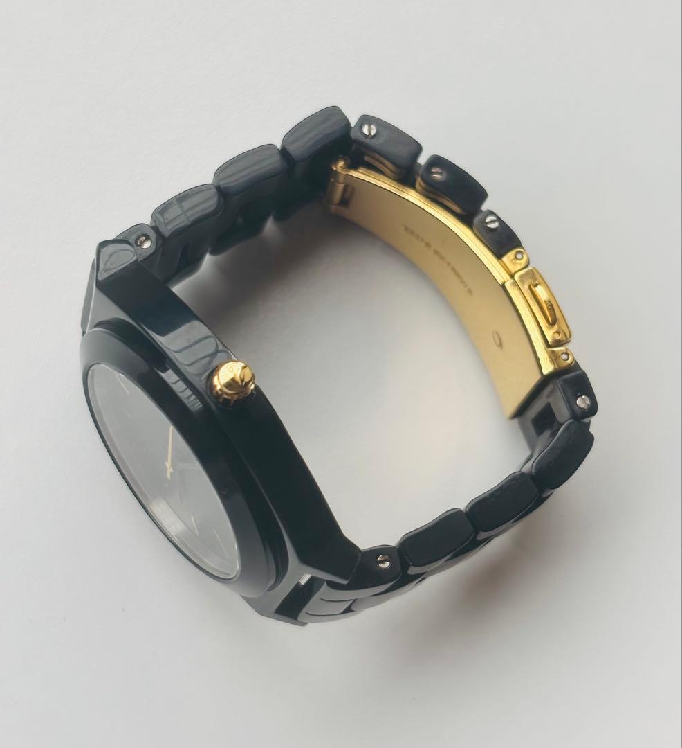 【Brand New Battery for Time Teller】NIXON's Black and Gold Time Teller!