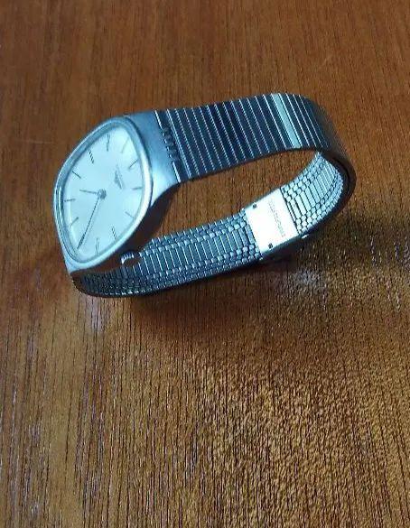 Longines Winding Watch Without Second Hand Type Men's (Also Suitable for Women)