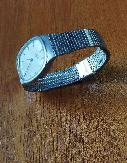 Longines Winding Watch Without Second Hand Type Men's (Also Suitable for Women)