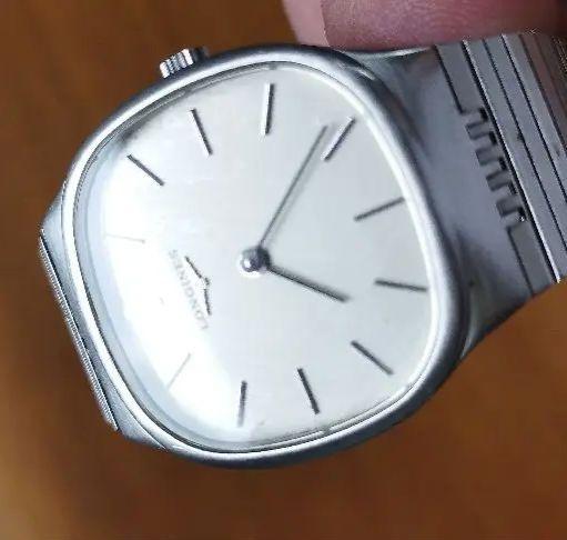 Longines Winding Watch Without Second Hand Type Men's (Also Suitable for Women)