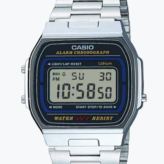 [New Unopened] Retro Stainless Steel Digital Watch by CASIO