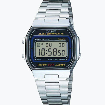 [New Unopened] Retro Stainless Steel Digital Watch by CASIO