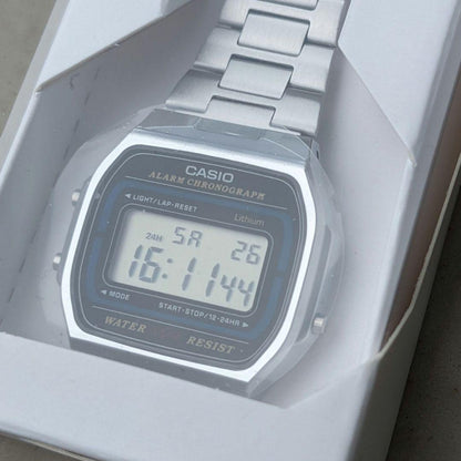 [New Unopened] Retro Stainless Steel Digital Watch by CASIO