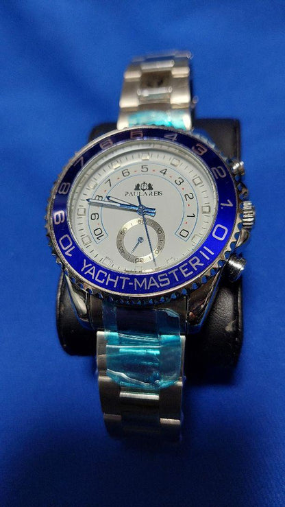 PAVLARES Automatic Winding Auto Silver