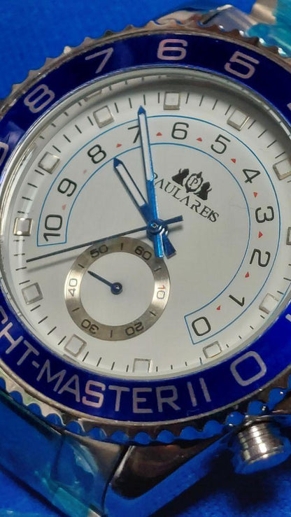 PAVLARES Automatic Winding Auto Silver