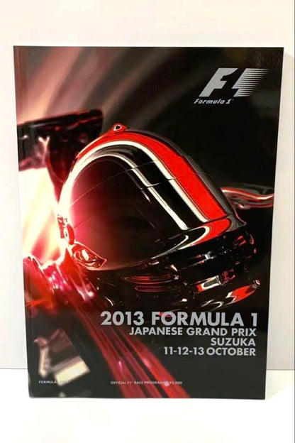 2013 Formula 1 Suzuka Official Program Others