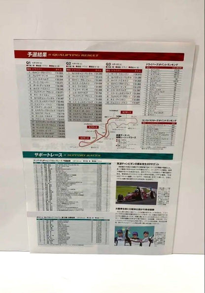 2013 Formula 1 Suzuka Official Program Others