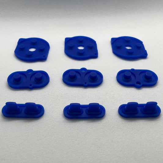 Game Boy Color Rubber Pad 3-Pack (Blue)