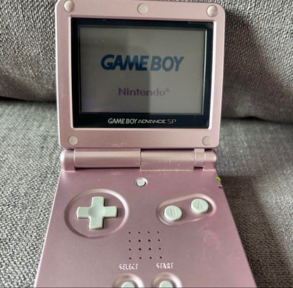 Beautiful Condition Game Boy Advance SP Console + Software Set
