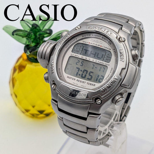 【Battery Replaced】CASIO Protrek PRT-3000 Digital Men's Watch