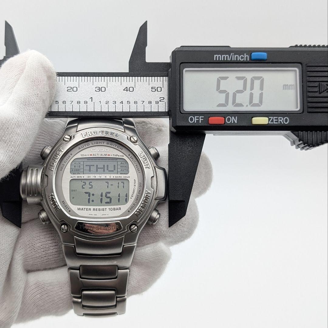 【Battery Replaced】CASIO Protrek PRT-3000 Digital Men's Watch