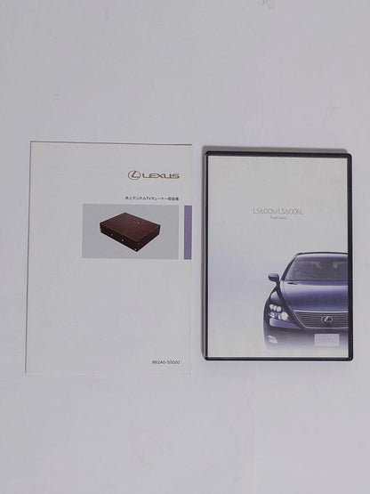 Lexus LS600h / LS600hL Early Model User Manual.DVD Guide Set