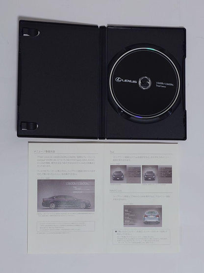 Lexus LS600h / LS600hL Early Model User Manual.DVD Guide Set