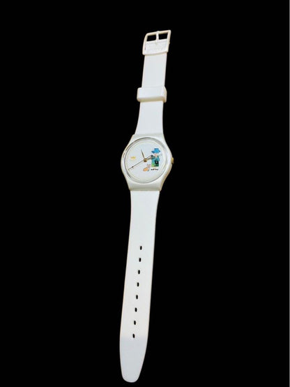 Swatch Elizabeth II & Corgi Rare Watch Model