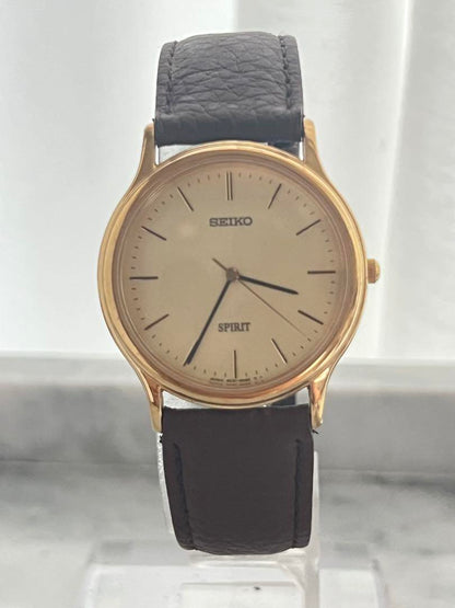 [Battery Replaced] SEIKO SPIRIT Seiko Spirit Gold