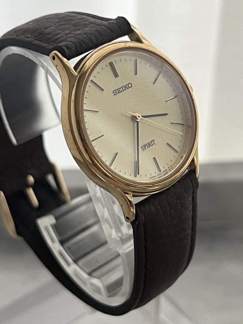 [Battery Replaced] SEIKO SPIRIT Seiko Spirit Gold