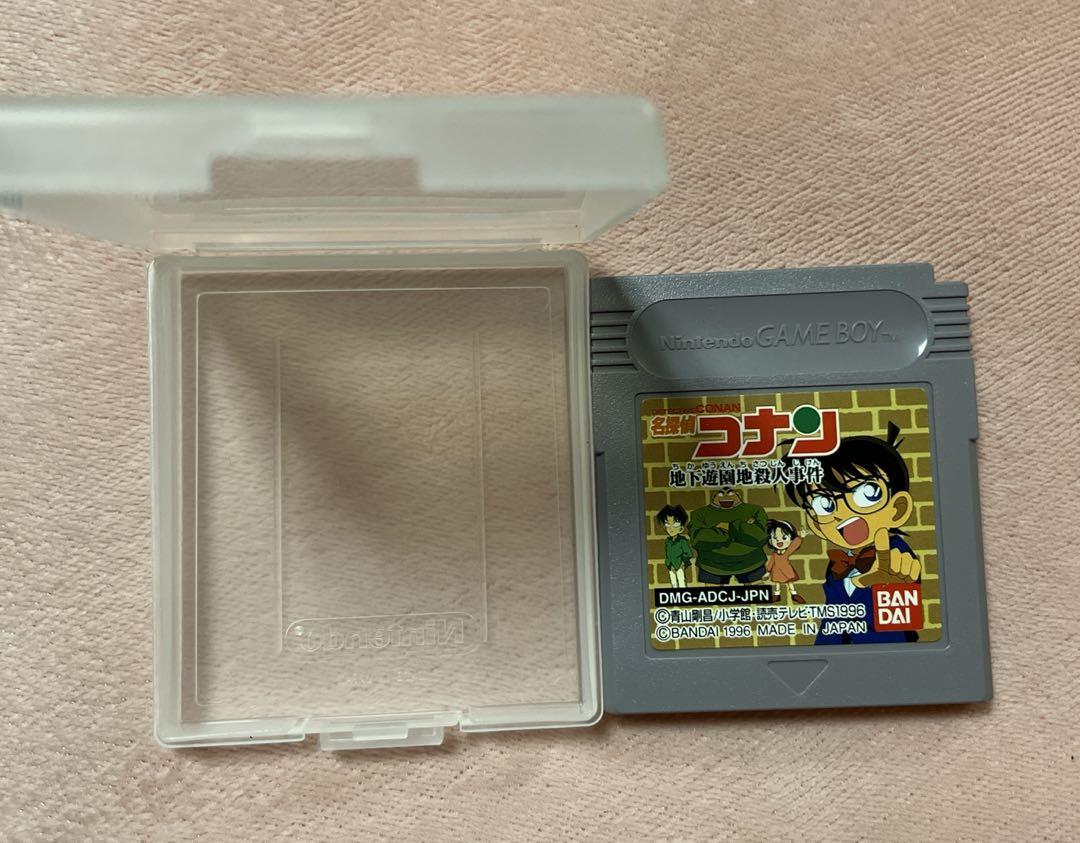 Beautiful Condition Detective Conan: The Underground Amusement Park Murder Case Game Boy Software with Case