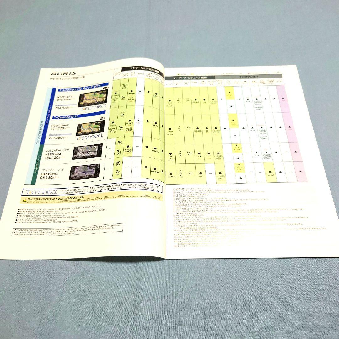 Old Car Catalog: Toyota AURIS  April 2015 (1990) 3-Set Full