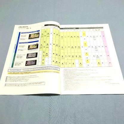 Old Car Catalog: Toyota AURIS  April 2015 (1990) 3-Set Full