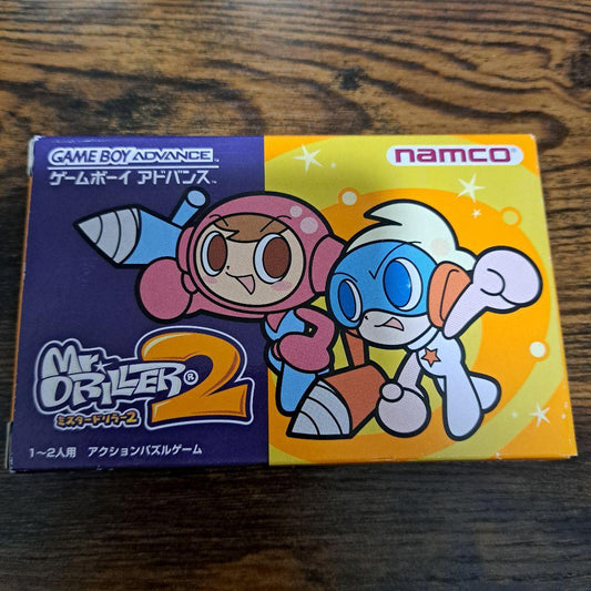 Authentic Mister Driller 2 Game Boy Advance Game