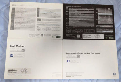 2014 Model Release 2nd Generation Volkswagen Golf Variant Catalog