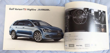 2014 Model Release 2nd Generation Volkswagen Golf Variant Catalog