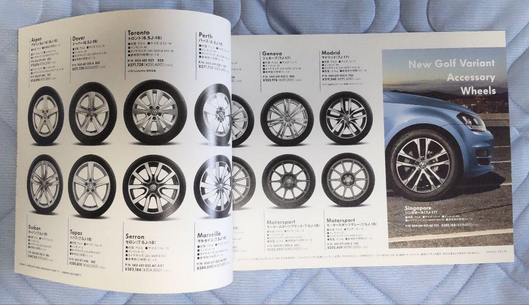 2014 Model Release 2nd Generation Volkswagen Golf Variant Catalog