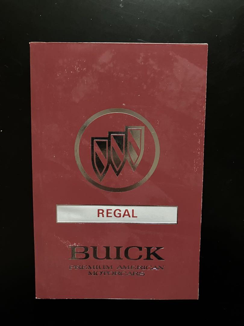 1991 Buick Legal Owner's Manual