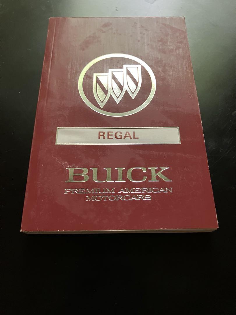 1991 Buick Legal Owner's Manual