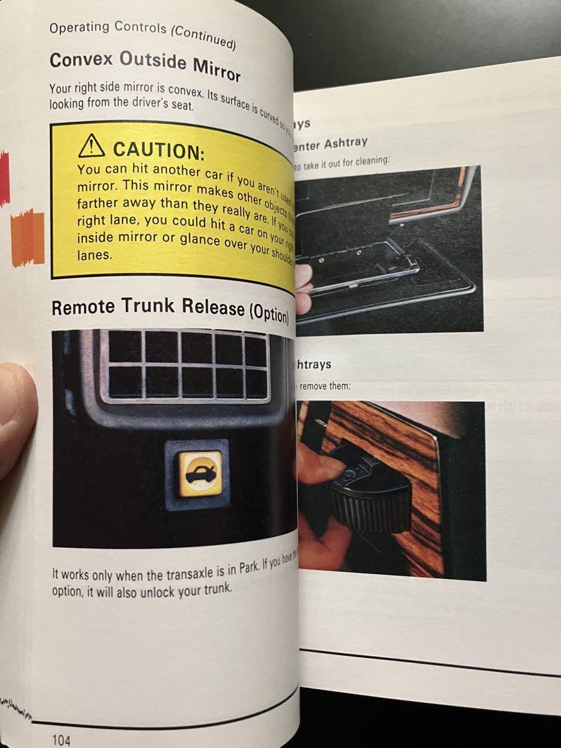 1991 Buick Legal Owner's Manual