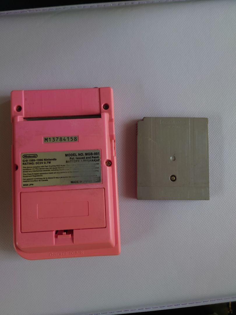 Game Boy Pocket Pink Pokémon Red Console and Game Set