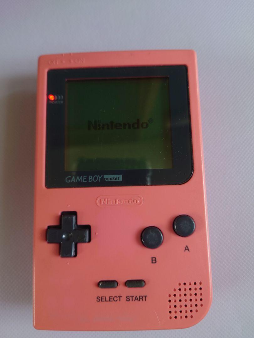 Game Boy Pocket Pink Pokémon Red Console and Game Set