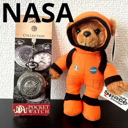 NASA Pocket Watch and Mascot Set