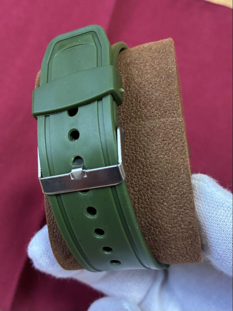 New Digital Watch Green Earth Tone