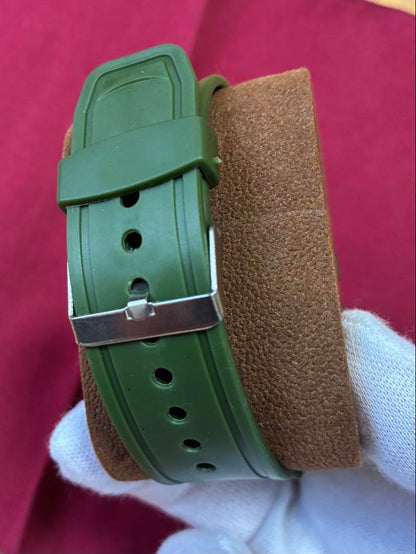 New Digital Watch Green Earth Tone