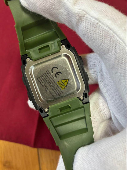 New Digital Watch Green Earth Tone
