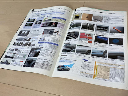 Nissan Stagea Option Catalog Set 2001 Edition