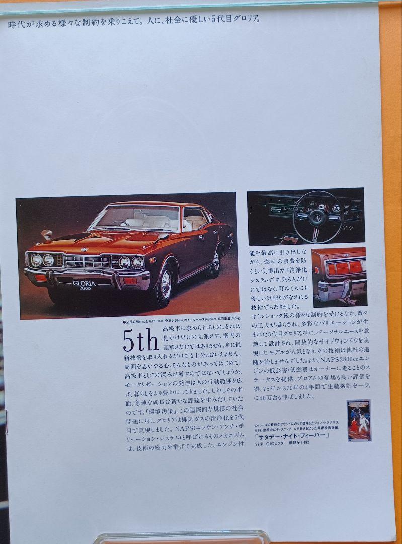 【Excellent Condition 1991】Historical Models "The History of GLORIA"