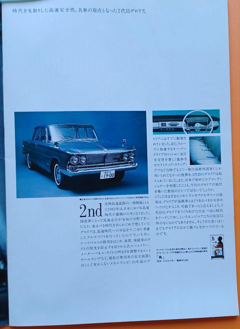 【Excellent Condition 1991】Historical Models "The History of GLORIA"