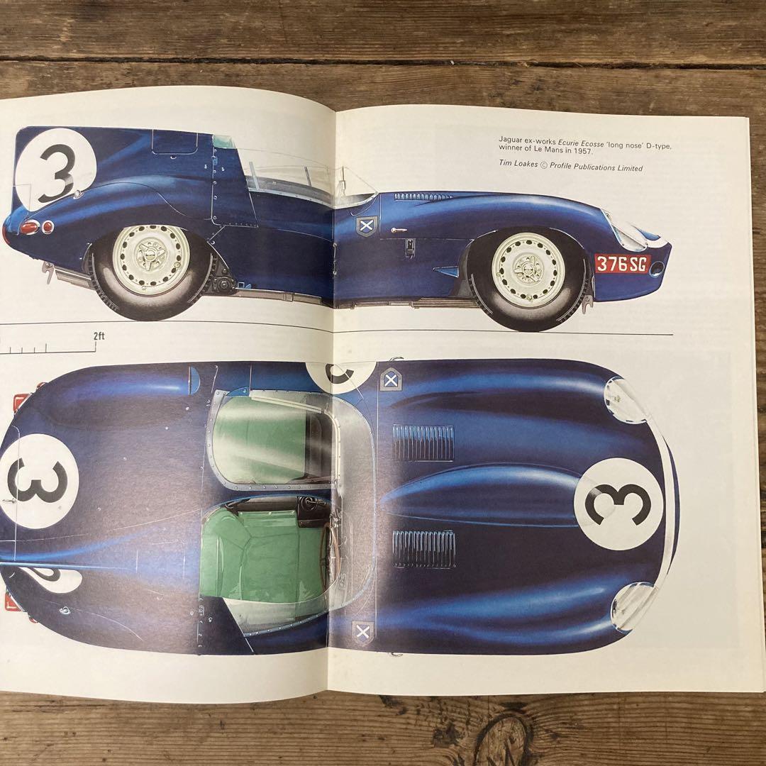 Cars in Profile: Jaguar D-type Signed Copy