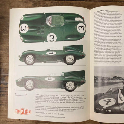 Cars in Profile: Jaguar D-type Signed Copy